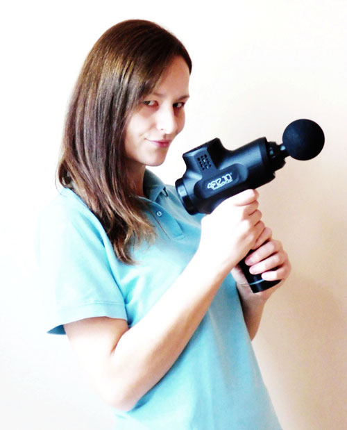 Masaż wibracyjny pistoletem